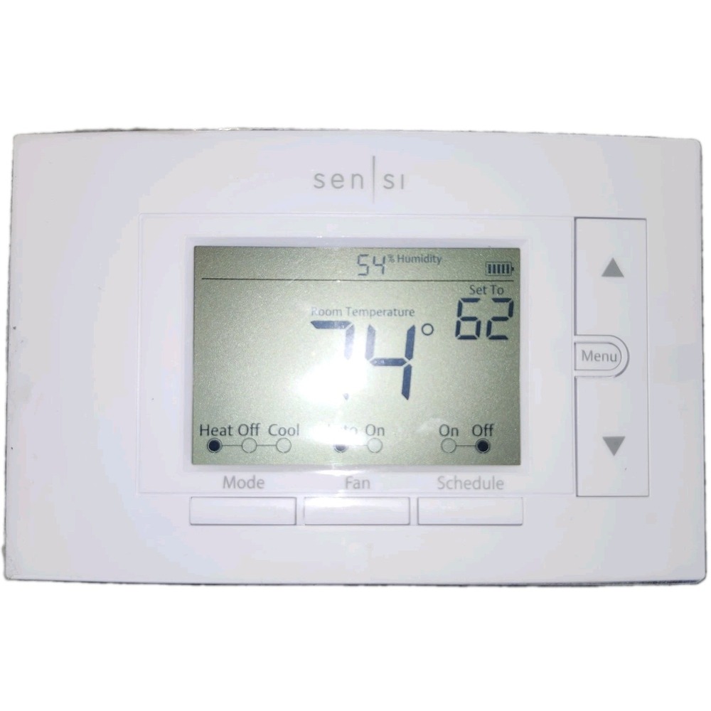Sensi Smart Thermostat, Wi-Fi,Easy DIY Install,Alexa,Energy Star Certified, ST55